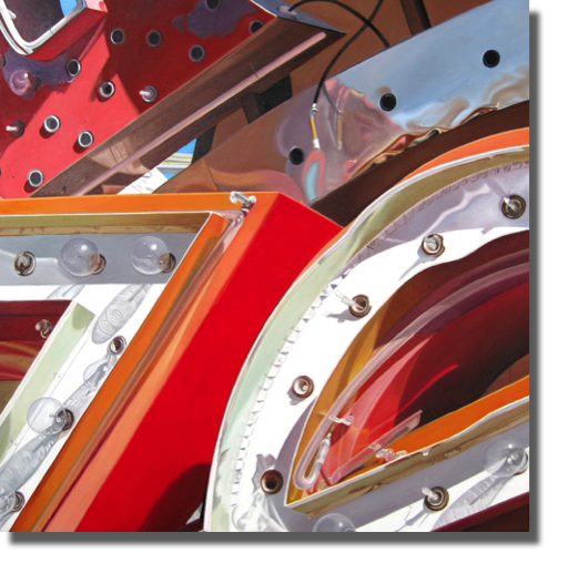 What Happens In Vegas 6 (2011)
70 x 70 cm
oil on canvas
(Sold)